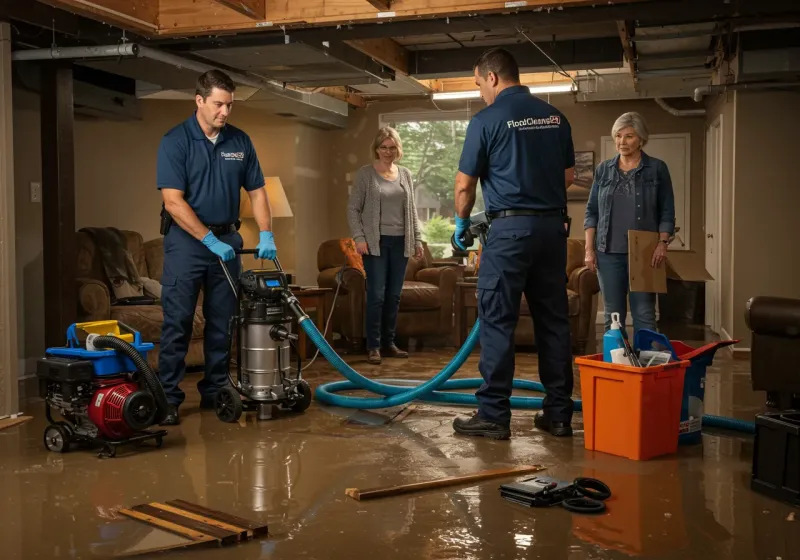 Basement Water Extraction and Removal Techniques process in Lluveras, PR